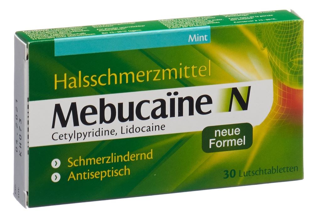 MEBUCAÏNE N cpr sucer 30 pce