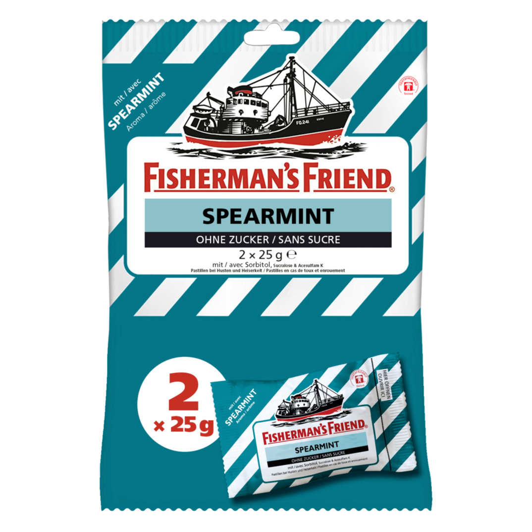 Fisherman’s Friend Spearmint Halspastillen, Lutschtabletten