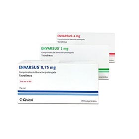 Envarsus 4 mg, comprimés à libération prolongée