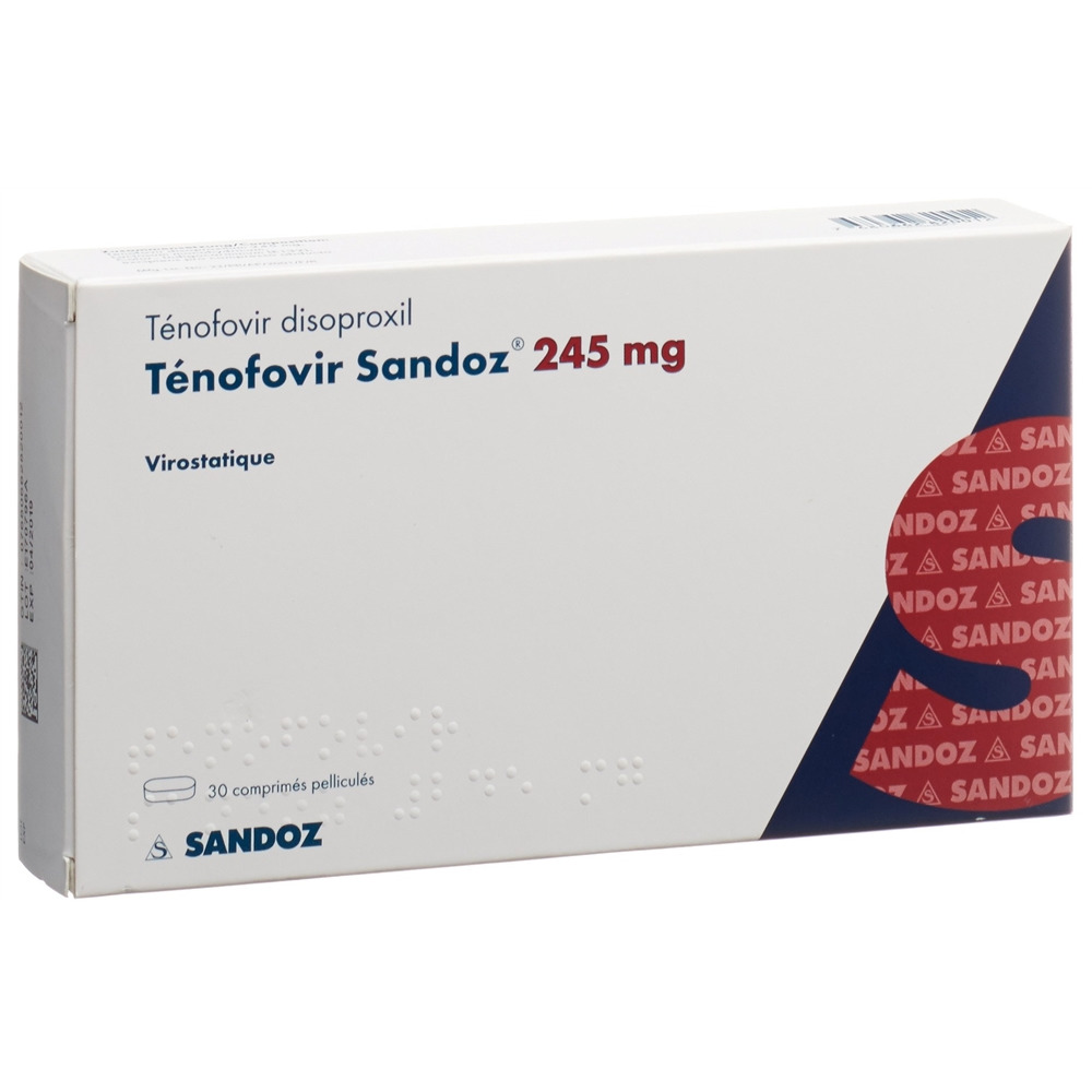 TENOFOVIR Sandoz cpr pell 245 mg 30 pce