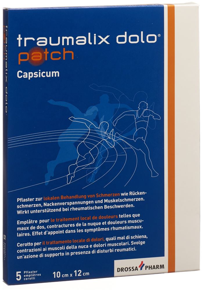 Traumalix dolo patch, Pflaster