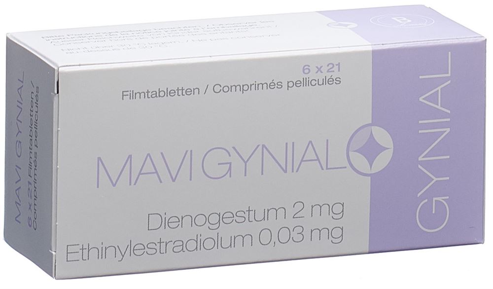 Gerti Gynial 2 mg/30 mcg, Filmtabletten