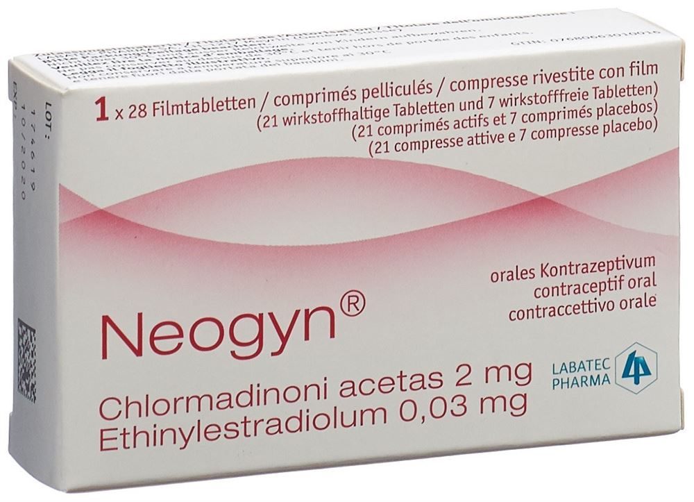 Neogyn, comprimés pelliculés