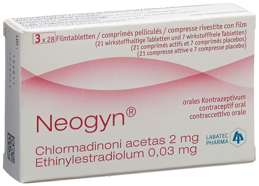 NEOGYN cpr pell 3 x 28 pce