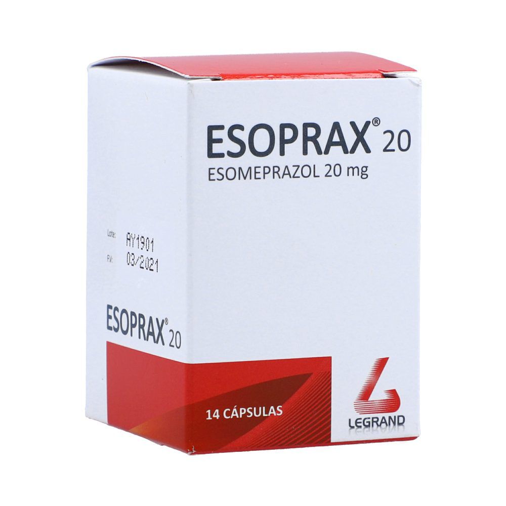 Esoprax 20 mg, magensaftresistente Tabletten