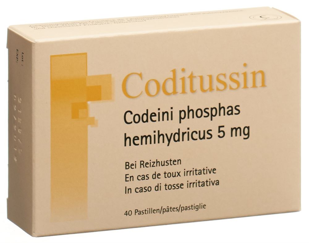 CODITUSSIN pastilles 40 pce