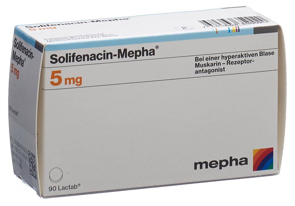 Solifenacin-Mepha 5mg, Filmtabletten