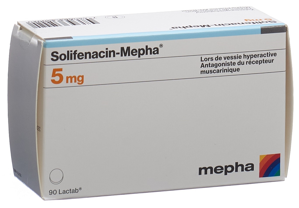 Solifenacin-Mepha 5mg, Filmtabletten
