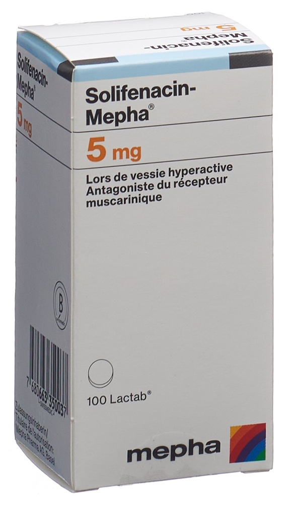 Solifenacin-Mepha 5mg, Filmtabletten
