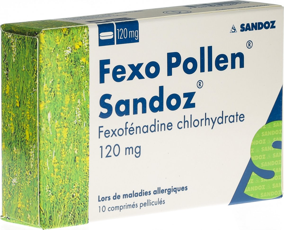 Fexo Pollen Sandoz 120 mg, Filmtabletten