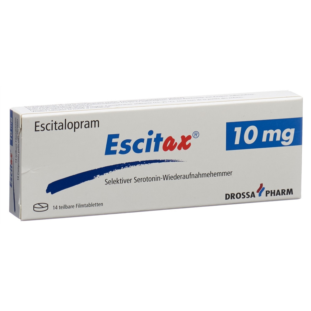 ESCITAX cpr pell 10 mg 14 pce