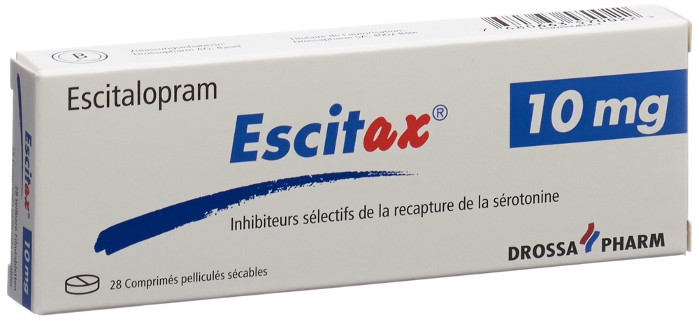 ESCITAX cpr pell 10 mg 28 pce