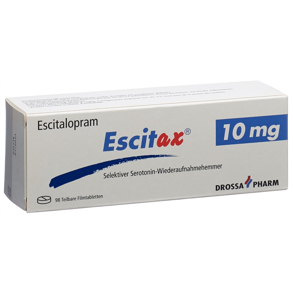 Escitax 10 mg, Filmtabletten