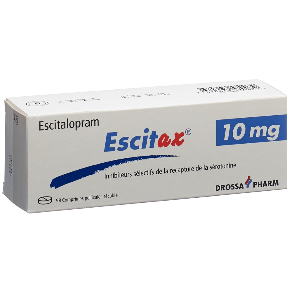Escitax 10 mg, Filmtabletten