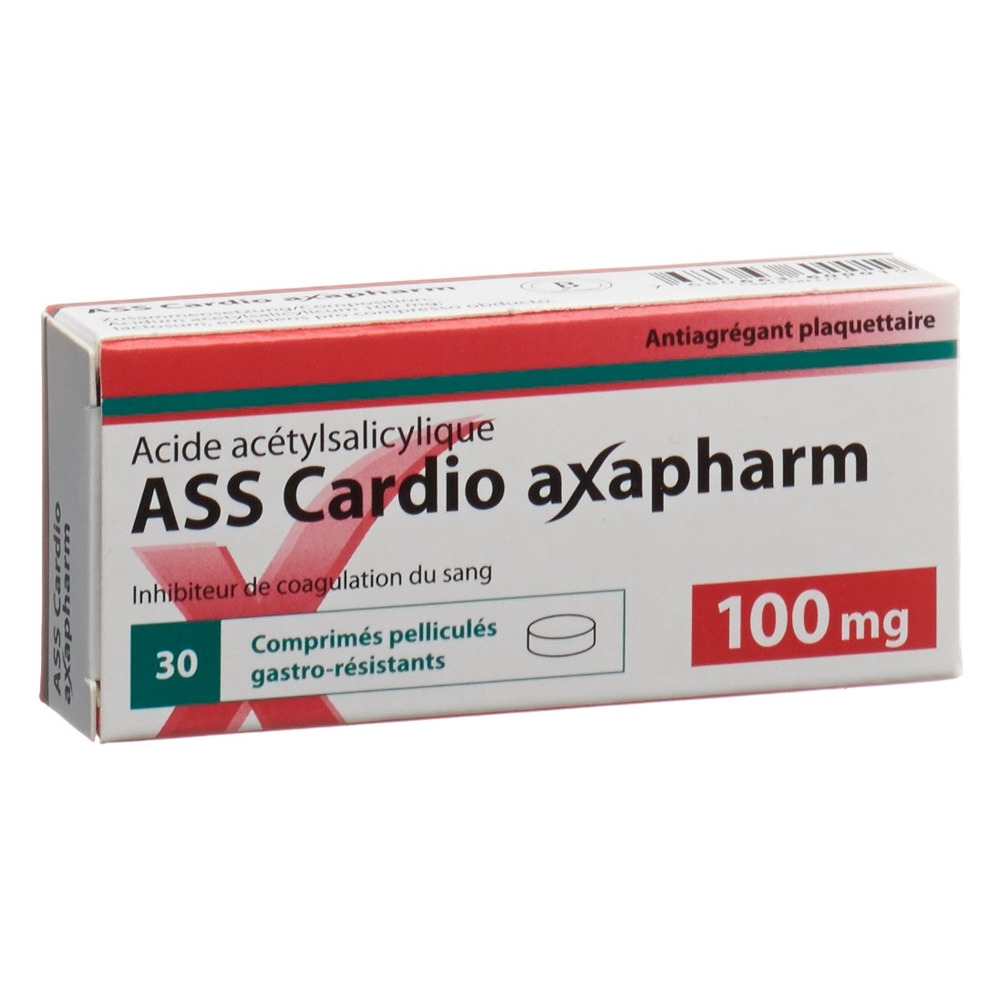 ASS CARDIO axapharm cpr pell 100 mg 30 pce
