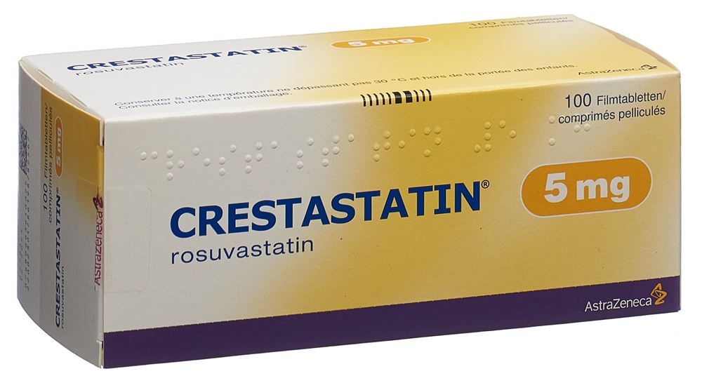 CRESTASTATIN cpr pell 5 mg 100 pce