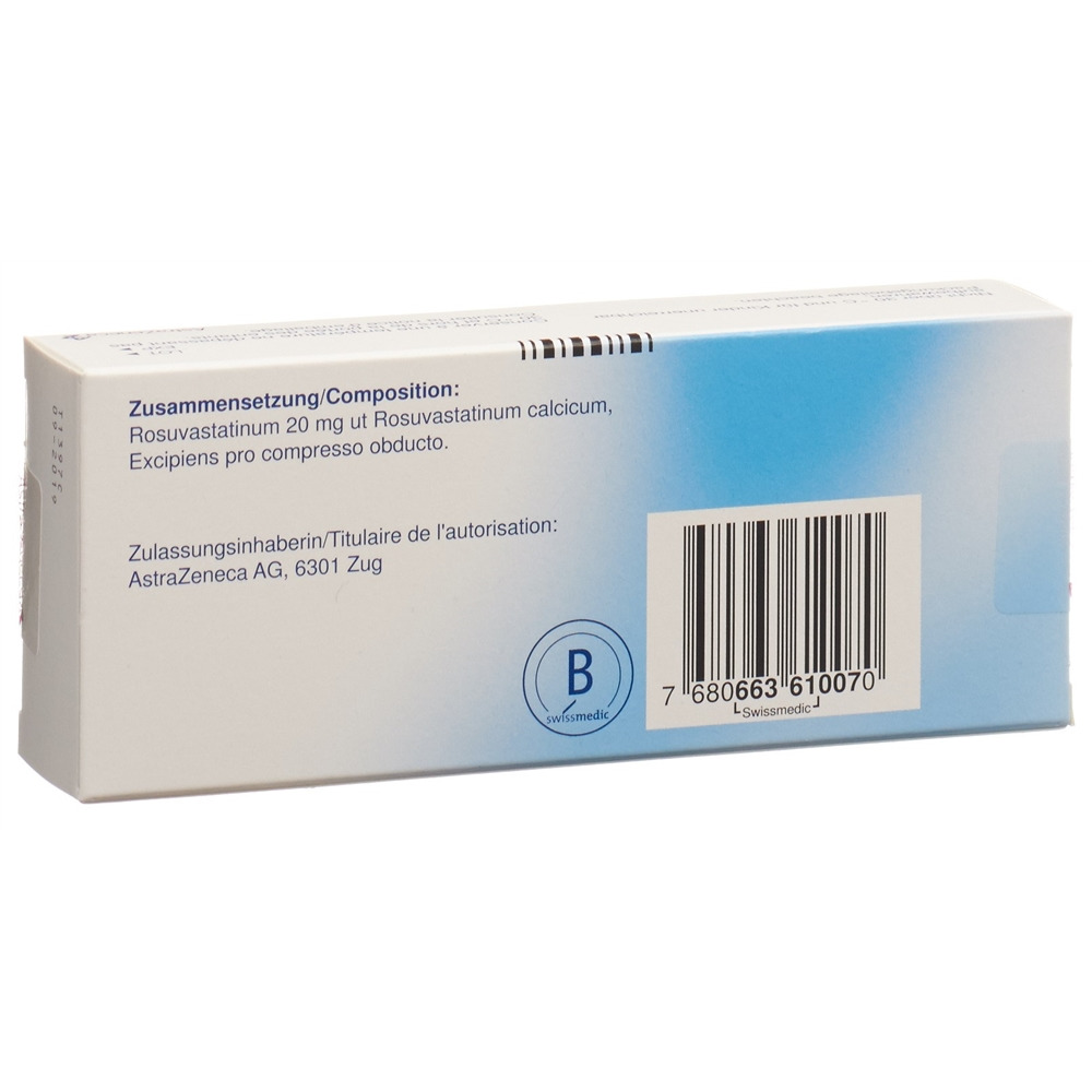 CRESTASTATIN cpr pell 20 mg 30 pce