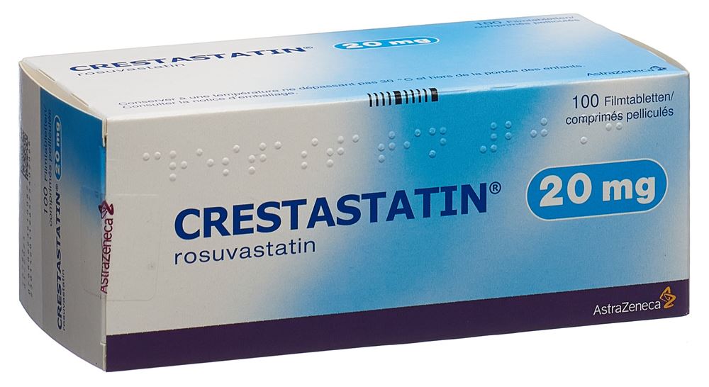 Crestastatin 20 mg, Filmtabletten