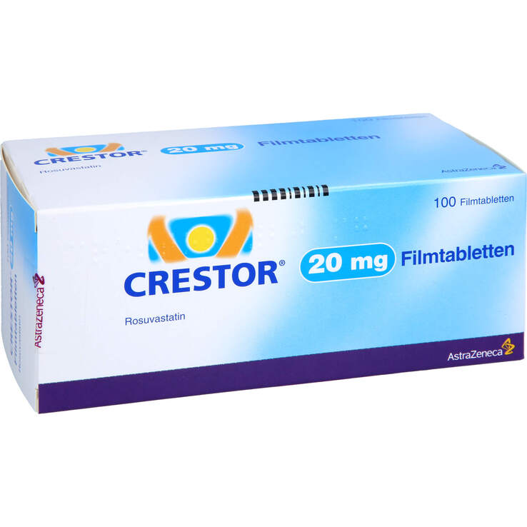 Crestastatin 20 mg, Filmtabletten