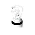 Atemluft medizinal Carbagas 100%, Gas zur medizinischen Anwendung, druckverdichtet