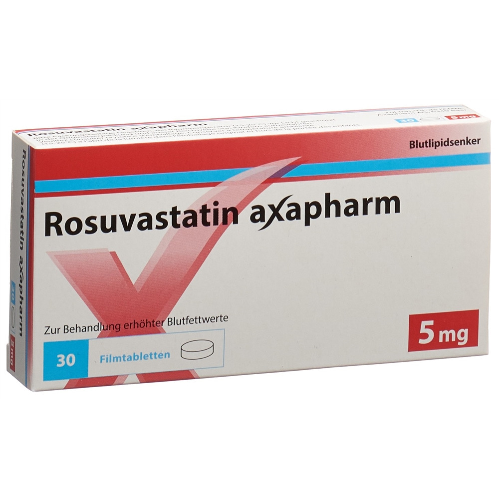 Rosuvastatin Axapharm 5 mg, Filmtabletten