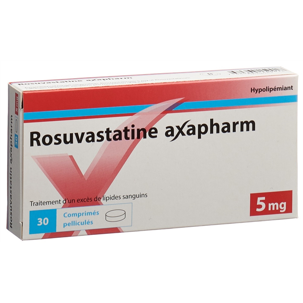 Rosuvastatin Axapharm 5 mg, Filmtabletten