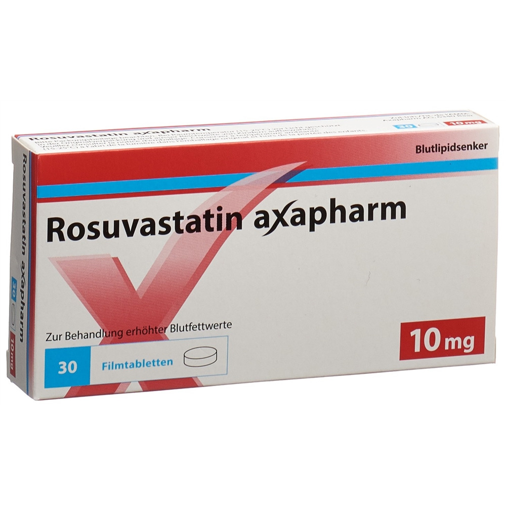 ROSUVASTATINE axapharm cpr pell 10 mg 30 pce