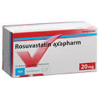 ROSUVASTATINE axapharm cpr pell 20 mg 100 pce