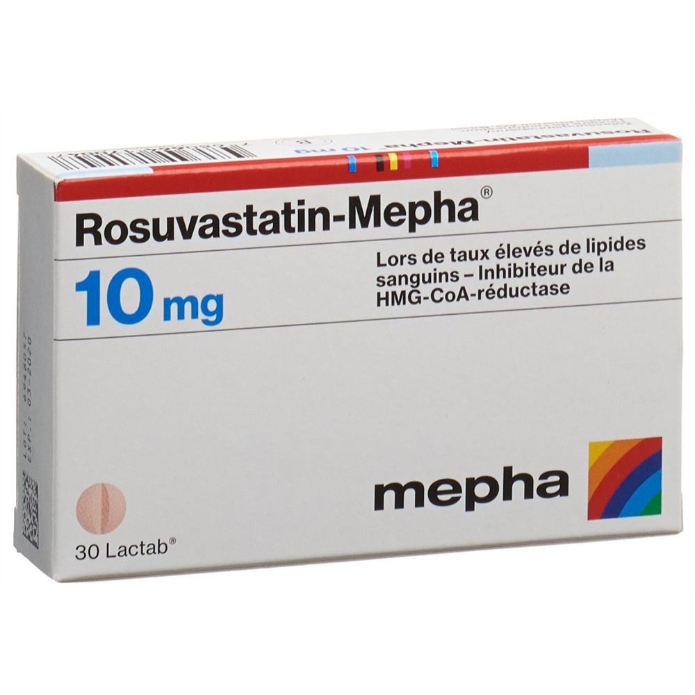 Rosuvastatin-Mepha 10 mg, Filmtablette
