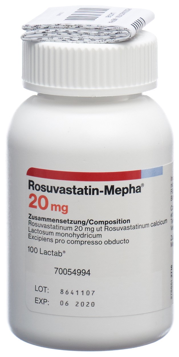 Rosuvastatin-Mepha 10 mg, Filmtablette