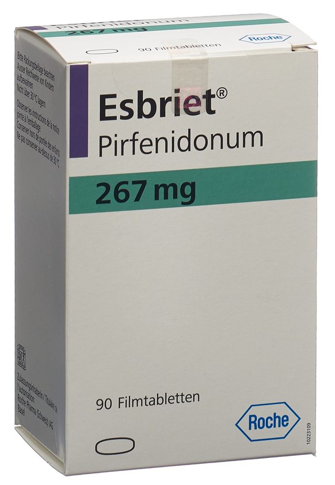 Esbriet 267 mg, Filmtabletten
