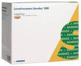 Lévétiracétam Spirig HC, cpr pell 500 mg (ancien), 200 pce