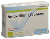 AMOXICILLINE axapharm cpr disp 1000 mg 20 pce