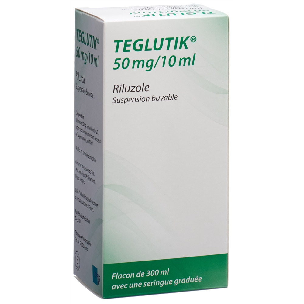 TEGLUTIK susp 50 mg/10ml buvable fl 300 ml
