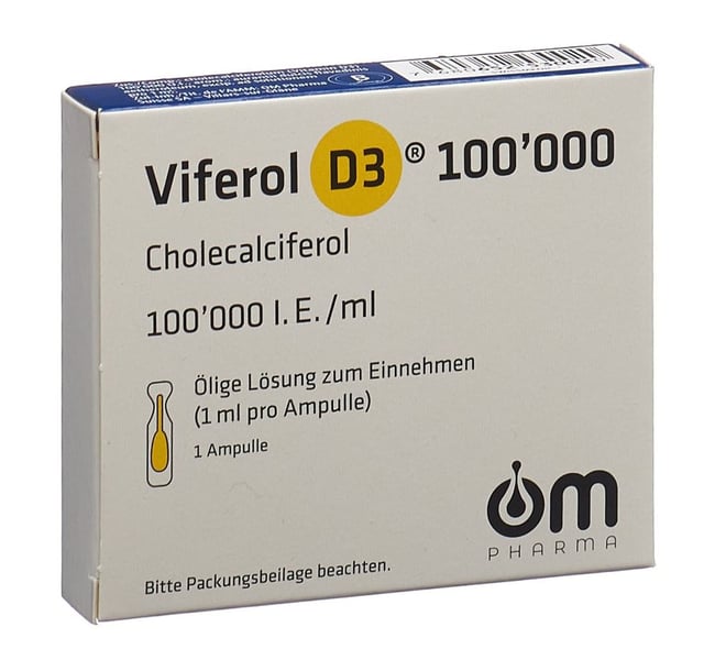 Vicrin D3 100'000 UI, Lösung zum Einnehmen