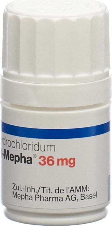 Methylphenidat-Mepha 36 mg, Retardtabletten