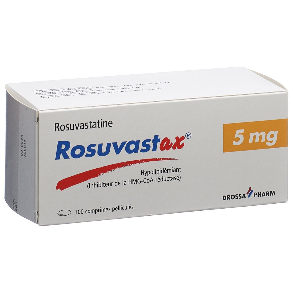 ROSUVASTAX cpr pell 5 mg 100 pce