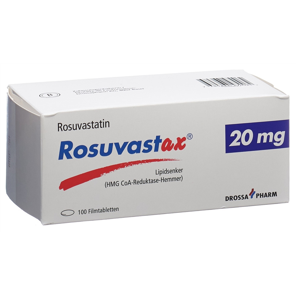 ROSUVASTAX cpr pell 20 mg 100 pce
