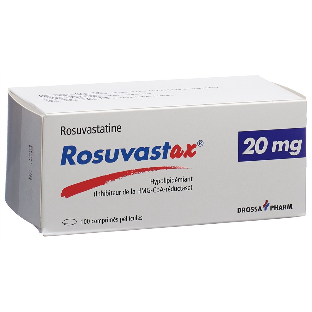 ROSUVASTAX cpr pell 20 mg 100 pce