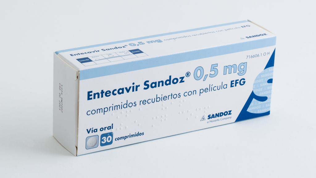 Entecavir Sandoz 0.5 mg, Filmtabletten