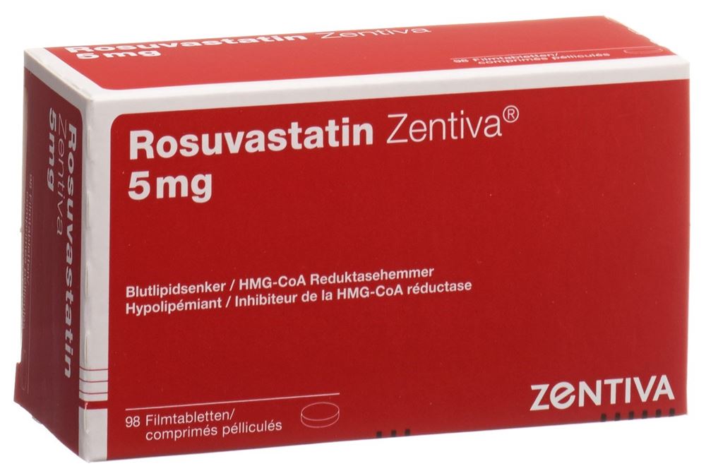 Rosuvastatin Zentiva 5 mg, Filmtabletten