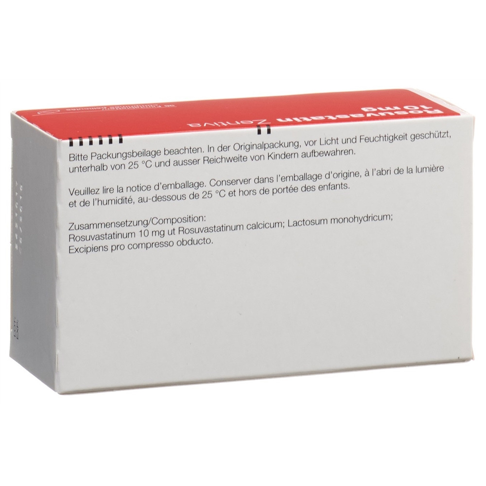 Rosuvastatin Zentiva 10 mg, Filmtabletten