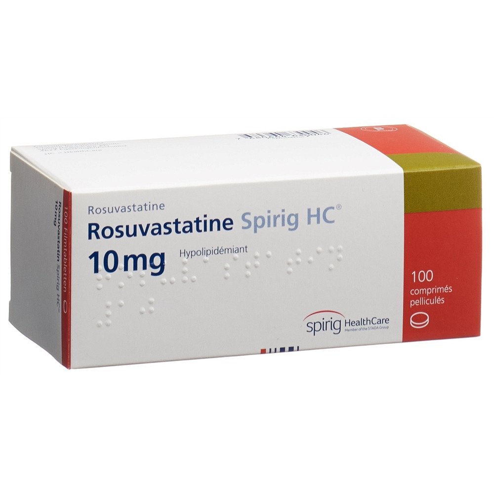Rosuvastatin Spirig HC 10 mg, Filmtabletten