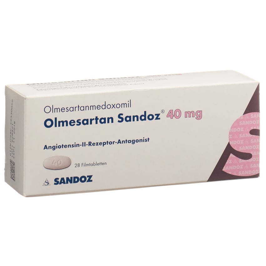 OLMESARTAN AMLODIPIN Sandoz 40/10 mg 28 pce