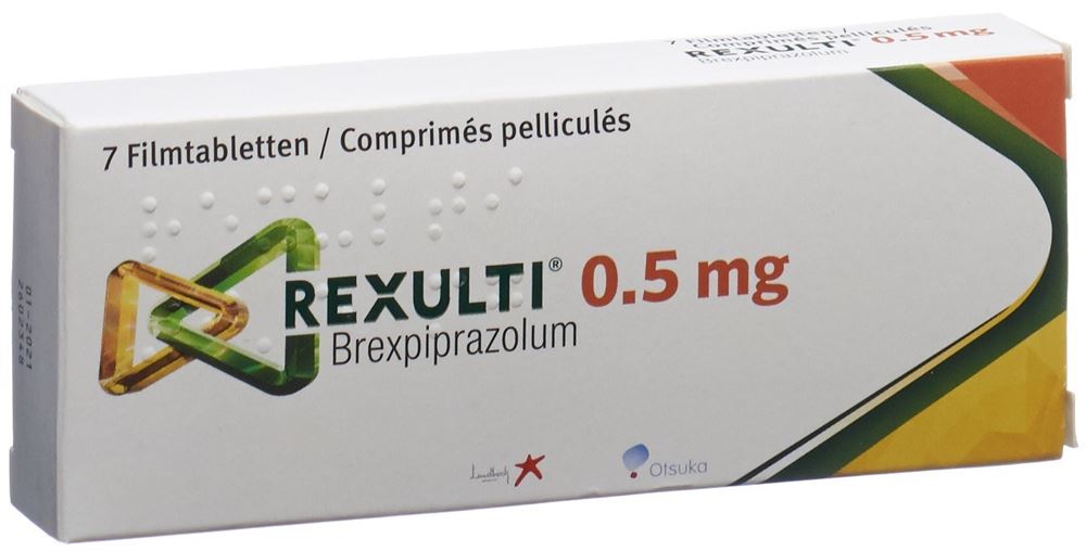 REXULTI cpr pellic 0.5 mg 7 pce