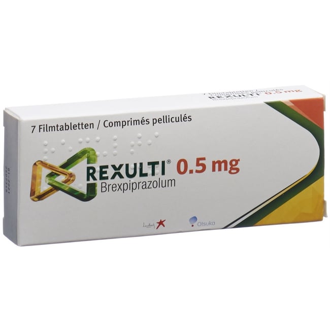 Rexulti 0.5 mg, Filmtabletten