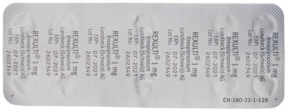 REXULTI cpr pellic 1 mg 10 pce