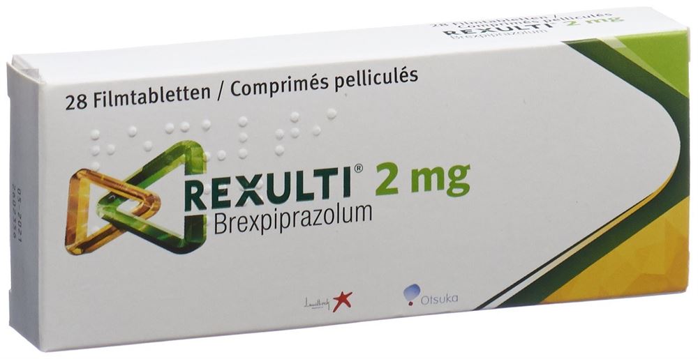 REXULTI cpr pellic 2 mg 28 pce