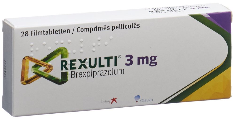 REXULTI cpr pellic 3 mg 28 pce