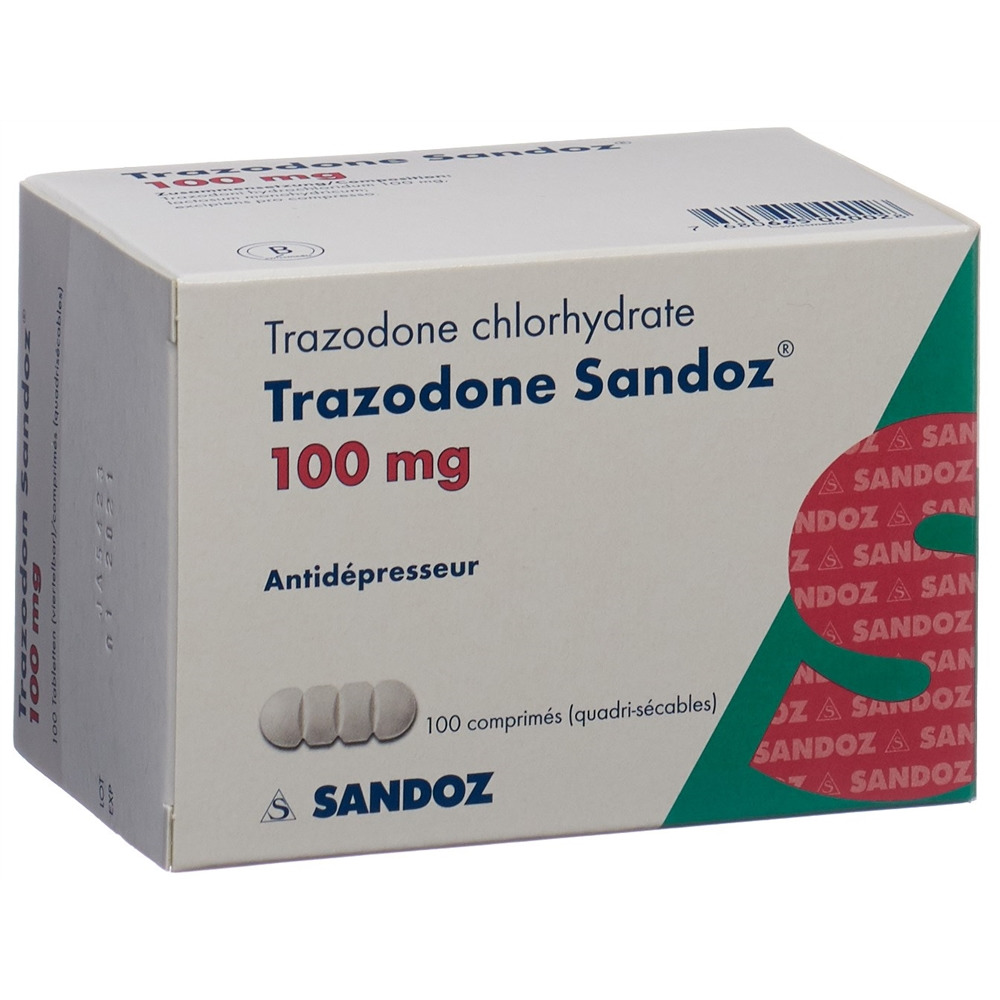 Trazodon Sandoz 100 mg, Tabletten